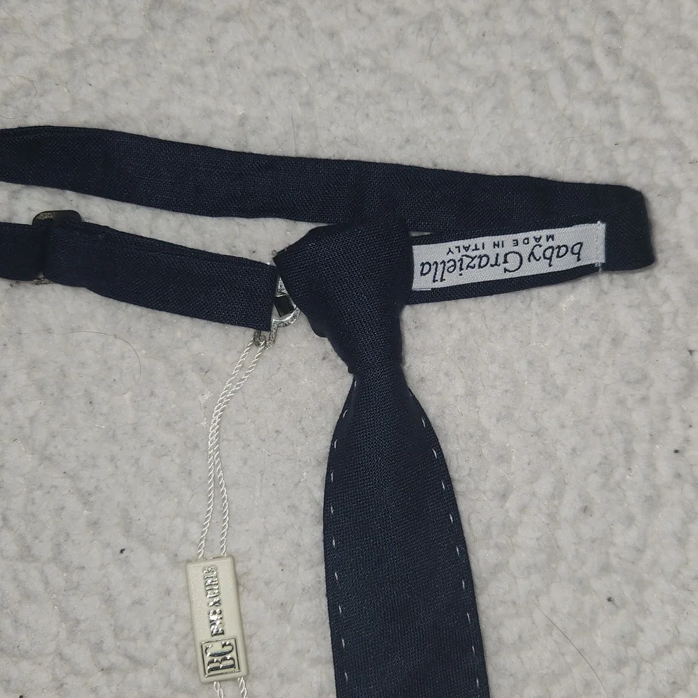 Baby Graziella Navy Blue Tie